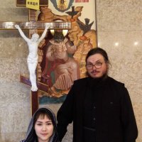 Батюшка и прихожанка храма :: Георгиевич 