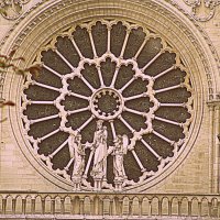 Фрагмент храма Нотр Дам де Париж. :: Владимир Драгунский