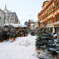 Арбат новогодний :: Dar(k) Life