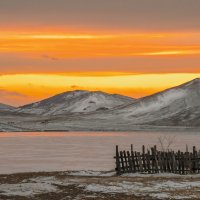 Заполыхало вечернее небо... :: Алексей Мезенцев