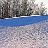 Февраль...Крут берег реки! :: Владимир 