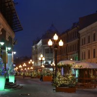 Новогодняя Москва. Путешествие в Рождество 2026. Старый Арбат. :: Наташа *****