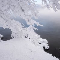 Иней над водой :: Марина Фомина.