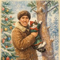 Младший брат с Томасом :: Динара Каймиденова