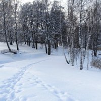 Пейзаж с мостиком. :: Милешкин Владимир Алексеевич 