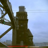 На Большеохтинском мосту :: Магомед .