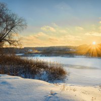 Морозный закат :: Валерий VRN