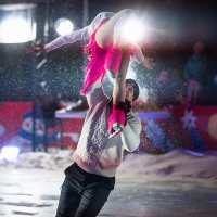 Мария Голубева-Алексей Усков -артисты цирка на льду. :: Виктор Евстратов