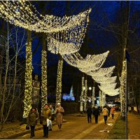 В новогоднем Светлогорске. :: Валерия Комова