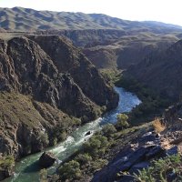 Казахстан. Чёрный каньон. :: Андрей Щукин