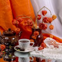 Вечерний чай. :: Людмила Павловна Крышковец