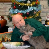 С котом Филей. :: Михаил Столяров