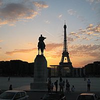 На автобусе по Парижу. :: Владимир Драгунский