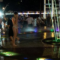 ночные купания :: Зануда Занудин