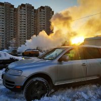 И в Москве бывает морозно :: Андрей Лукьянов И в Москве бывает морозно :: Андрей Лукьянов