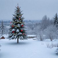 Зимняя фантазия.. :: Юрий Яньков Зимняя фантазия.. :: Юрий Яньков