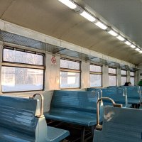В электропоезде :: Юлия Денискина