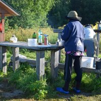 Утро на стоянке. :: ВикТор Быстров Утро на стоянке. :: ВикТор Быстров