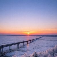 Президентский мост :: Евгений Анисимов Президентский мост :: Евгений Анисимов