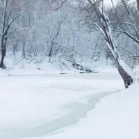 Зимняя река :: Вадим *