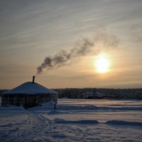 Зимнее утро :: Andrey Lomakin