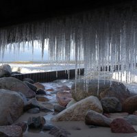 Ледяные сталактиты :: Рита Симонова