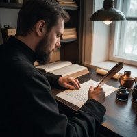 Писарь.. :: Андрей Головкин