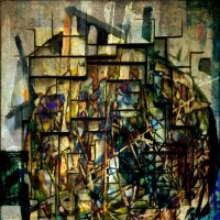 Битва несимметричных кошек с параллельными меридианами в Римановом пространстве :: Vanya Zhukov Битва несимметричных кошек с параллельными меридианами в Римановом пространстве :: Vanya Zhukov