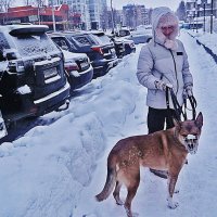 С Лолитой на прогулке! :: Владимир 