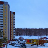 Чебоксары. Дом по пр. Тракторостроителей 56/1. :: Пётр Чернега