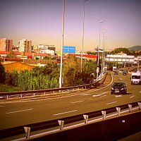 По Франции, на автобусе. :: Владимир Драгунский