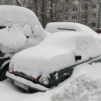 Заснеженный ветеран :: Игорь Ч. Заснеженный ветеран :: Игорь Ч.