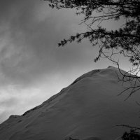 Песчаная горка в снегу :: fogmeadowww m