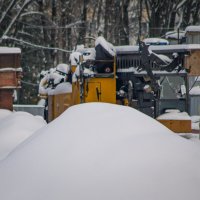 Зимние работы по ремонту моста в Конаково :: fogmeadowww m