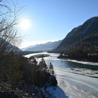 Над Катунью. :: Валерий Медведев