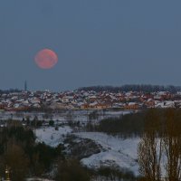Лунный закат :: Сеня Белгородский Лунный закат :: Сеня Белгородский