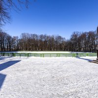 Зимнее утро в Летнем саду :: Евгений Зимнее утро в Летнем саду :: Евгений