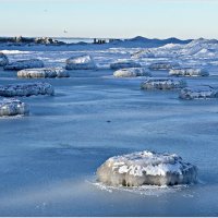Ледяные блины. :: Валерия Комова