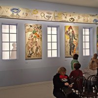 на выставке картин Марка Шагала в Пушкинском. :: ИРЭН@ .