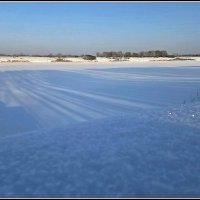 Река Гжать скрылась подо льдом :: Ольга Довженко