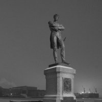 Крузенштерн, русский мореплаватель, адмирал / скульптор И.Н. Шредер / 1873 г :: zavitok *