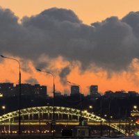 Зимний вечер в городе :: Анна Камс