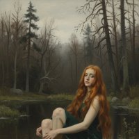 У пруда :: Valentin Bondarenko