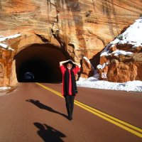 Девушка из Национального парка Зайон. :: unix (Илья Утропов)