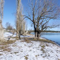Симферопольское  водохранилище :: Валентин Семчишин