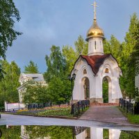 Часовня во имя иконы Божией матери "Неувядаемый цвет". Ухта :: Николай Зиновьев