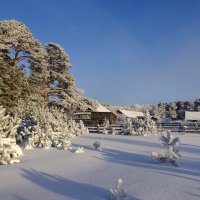 Деревня в объятиях зимы... :: Valentina K