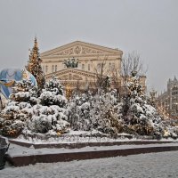 Москва все еще новогодняя :: ИРЭН@ .