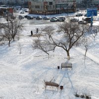 Зимний перекрёсток :: Анатолий Чикчирный