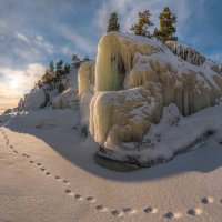 Февральские морозы на Ладоге :: Фёдор. Лашков